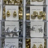 گوشواره رنگ ثابت 99 ت