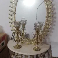 آینه شمعدانی برنز|آینه|قم, قلعه کامکار|دیوار