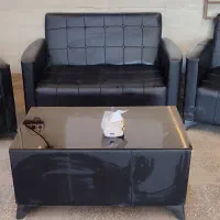 مبل نیم ست چرم