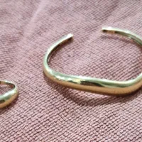 دستبند و انگشتر طلا