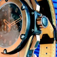 ساعت اسپورت ژاپنی هابلوت سه موتوره کورنوگراف|ساعت|تهران, استاد معین|دیوار