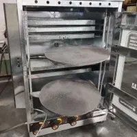 فر گالوانیزه شیش سینی با دو چدن و دماسمج