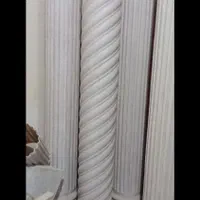 ستون گرد شیاردار و نرده سنگی و صراحی و سرستون وغیر|مصالح و تجهیزات ساختمان|گلستان (تهران), |دیوار
