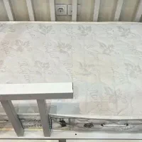 تخت خواب کودک به همراه تشک و دراور و بوفه|اسباب و اثاث بچه|تهران, جوانمردان (اندیشه)|دیوار