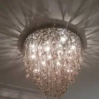 لوستر کریستال کاملا سالم و نو