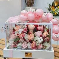 نوزادی مصنوعی شیشه ای|گل مصنوعی|مشهد, هنرور|دیوار