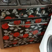 اجاق گازاستیل پنج شعله|اجاق گاز و لوازم برقی پخت‌وپز|سهند, |دیوار