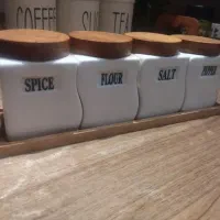 جا ادویه چینی و بامبو|ظروف سرو و پذیرایی|رشت, لاکانی|دیوار