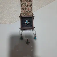 نیم ست خیلی زیبا نقره، درحدنو نو