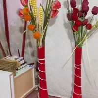 گلدان با گل