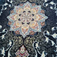 ۳تخته فرش ۶ متری سورمه ای ۷۰۰ شانه اصل تراکم ۲۵۵۰|فرش|نظرآباد, رسالت|دیوار