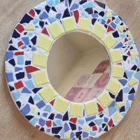 آیینه کاشی کاری شده