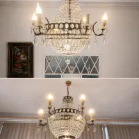 لوستر کریستالی سوییسی