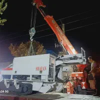 اجاره جرثقیل کفی ۱۵تون ۳تلسکوپ