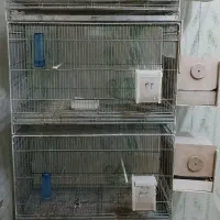 قفس هشت خان تا شو در حد نو|لوازم جانبی حیوانات|سامان, |دیوار