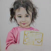 نقاشی چهره|تابلو، نقاشی، عکس|رشت, استادسرا|دیوار