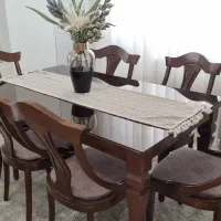 میز نهارخوری تمام چوب