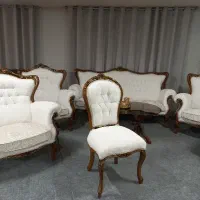 مبل نشیمن ۷ نفره مدل لوییزا زیبا