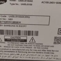 تلویزیون ۵۵اینچ پنل شکسته سامسونگ اصل کره