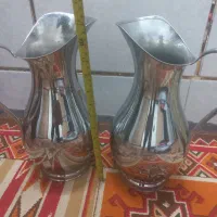 وسایل قدیمی .پارچ برنجی . چراغ لاله