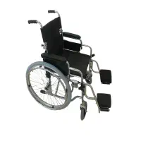 ویلچر لاستیک عقب بادی (تحمل وزن تا120کیلوگرم)|آرایشی، بهداشتی، درمانی|یزد, |دیوار