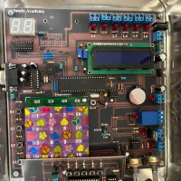 برد آموزشی میکروکنترلر avr