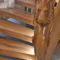 نرده چوبی درب و پنجره