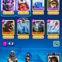 کلش رویال لول 57|کنسول، بازی ویدئویی و آنلاین|اصفهان, ارغوانیه|دیوار