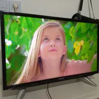 ال ای دی۳۲اینچ سامسونگ اصلی اینترنت دار کابل لن