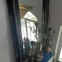 میز و آینه و شمعدان و ساعت|آینه|سنندج, |دیوار