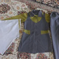 لباس فرم مدرسه وچادر کودک