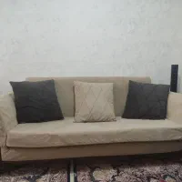 مبلمان راحتی بهمراه میز وسط و عسلی و یک عدد جاکفشی|مبلمان خانگی و میز عسلی|کرج, حاجی آباد|دیوار