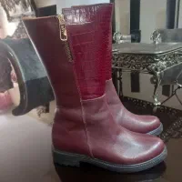 چکمه چرم اصل نو اکبند زیرقیمت ۳تومن|کیف، کفش، کمربند|تهران, هفت حوض|دیوار
