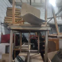 میز چوبی اصل وصندلی مخصوص مغازه کافنه  35000000