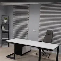 میز پایه فلزی ال کارمندی کارشناسی ریاست و صندلی...|دفتر کار|فردیس, |دیوار