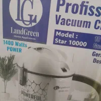 جاروبرقی سطلی لند گرین استار 10000و 1400وات نونو