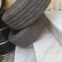 چهارعدد رینگ ولاستیک سالم|قطعات یدکی و لوازم جانبی|حمیدیا, |دیوار