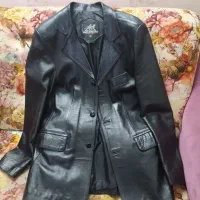 کت تمام چرم مردانه (چرم گاوی مشهد)