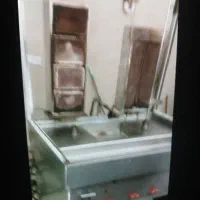 دستگاه گص و شاورما دو سیخ