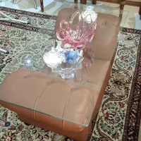 مبل چرمی نیم ست اداری نو|مبلمان اداری|تبریز, |دیوار