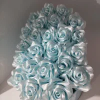 دسته گل ربانی و باکس گل|گل مصنوعی|گرگان, |دیوار