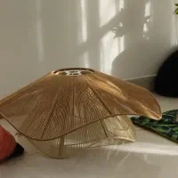 فروش لوستر لاله مکرومه