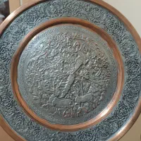 سینی مسی دیواری