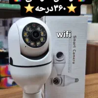 دوربین مداربسته بدون سیم کشی لامپی tecno your