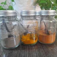 جا ادویه جات شیشه ای