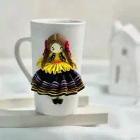 ماگ با عروسک دست ساز|صنایع دستی و سایر لوازم تزئینی|گنبد کاووس, |دیوار