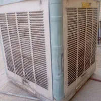 کولر آبی 5/500 توان با  بدنه کولر.