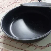 ماهیتابه بزرگ گرانیت دسته دار(سایز52ـ 12نفره)|ظروف پخت‌وپز|قم, بلوار امین و ساحلی|دیوار