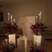 گل و بادکنک دیزاین شده