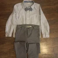 پیراهن و شلوار و پاپیون اچ اند ام h&m|کفش و لباس بچه|تهران, چهارصد دستگاه|دیوار